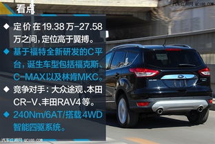 福特翼虎优惠 3.5万送汽车装饰 福特全系现车
